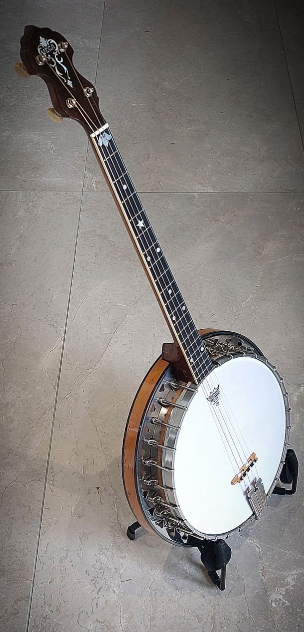 vega-whyte-ladie 19 fret tenor banjo