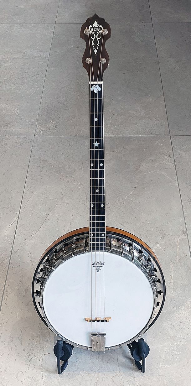 vega-whyte-ladie 19 fret tenor banjo