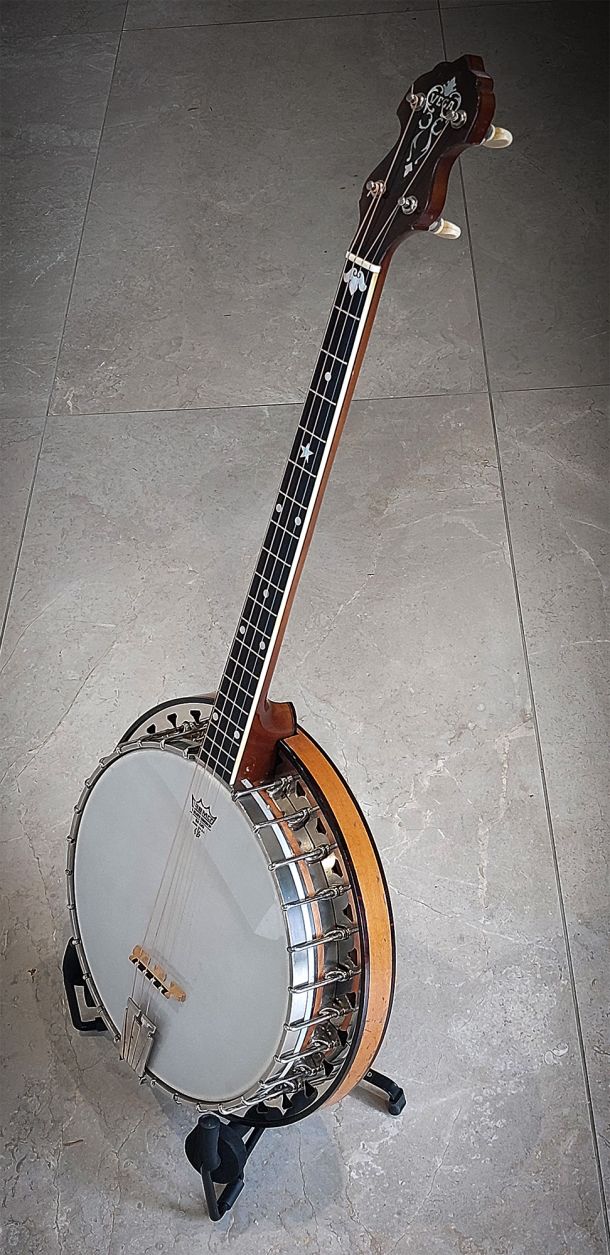 vega-whyte-ladie 19 fret tenor banjo