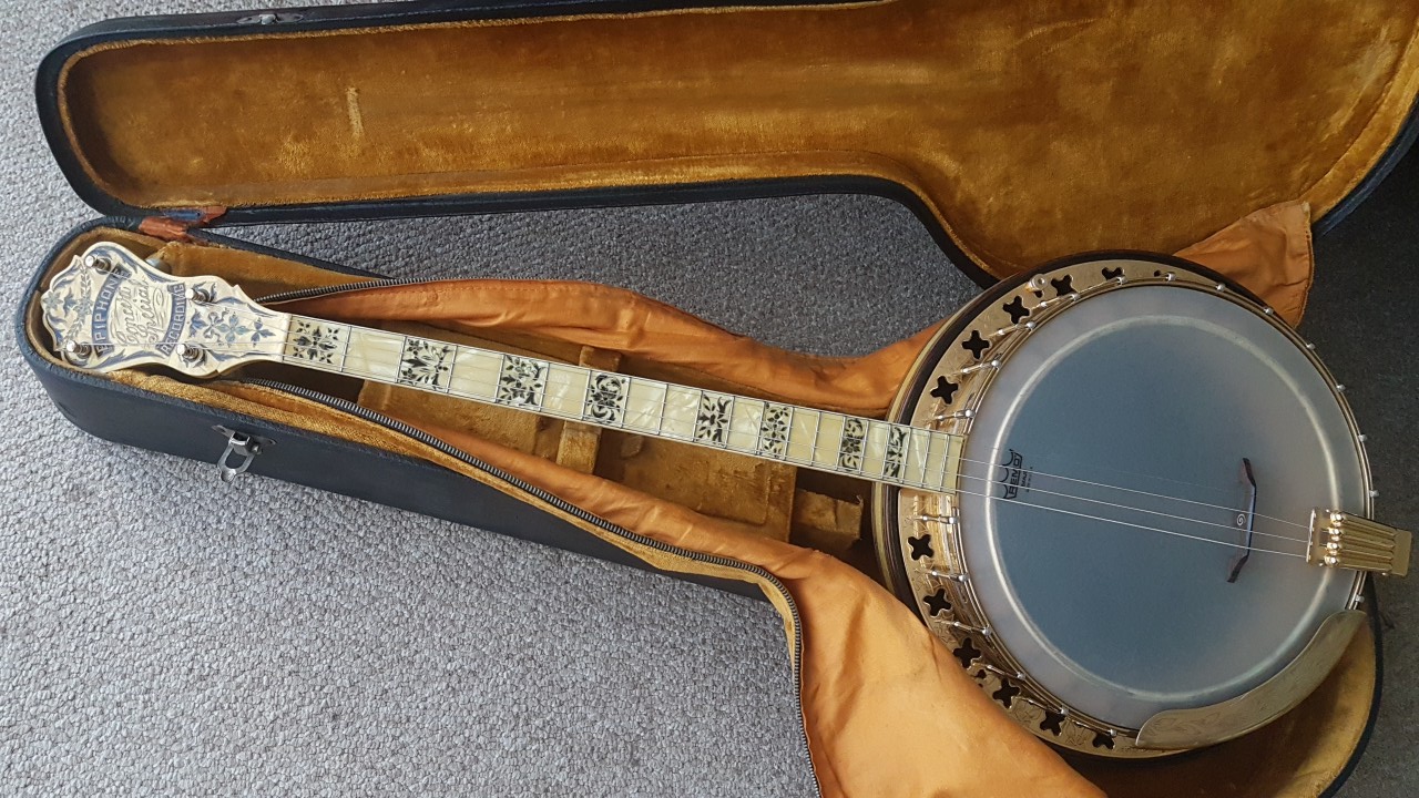 epiphone recording banjo