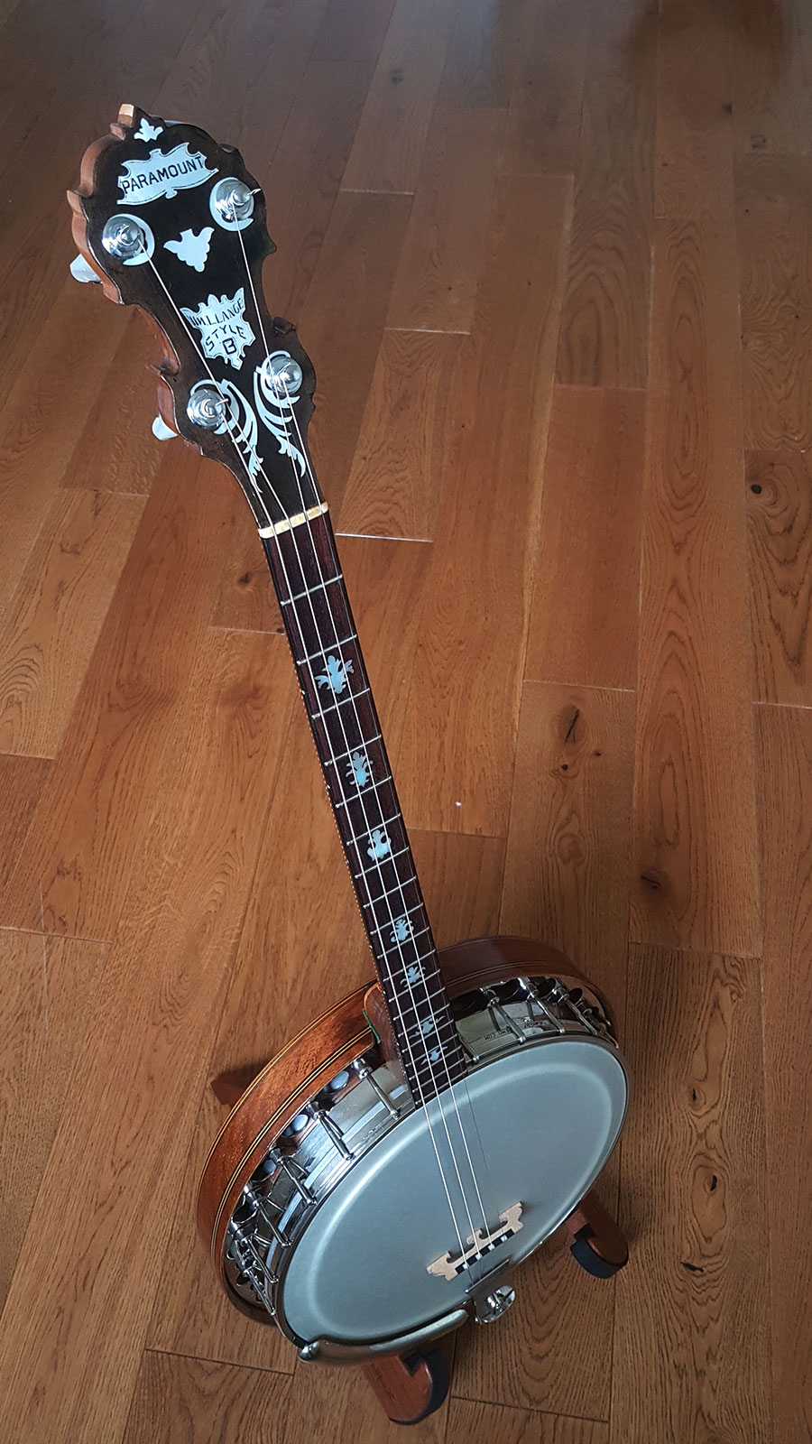 Pure Banjo » Paramount Style B Tenor Banjo